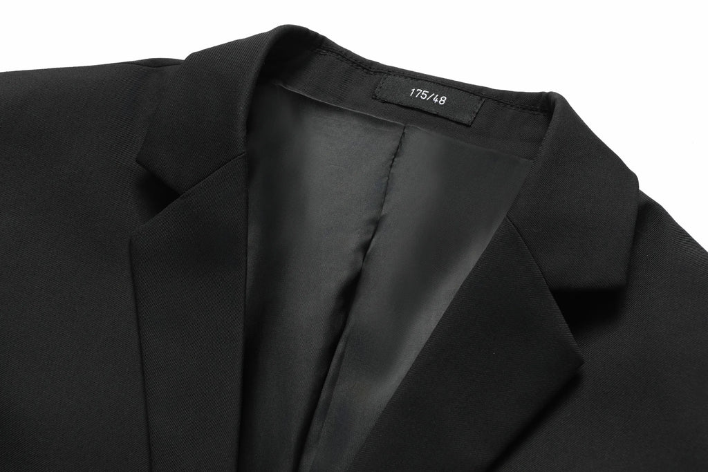 Men's White High-End Suit Two-Piece Suit Four Seasons Business Formal Wear Anti-Wrinkle Non-Stick Wool Suit Workplace Work Cloth