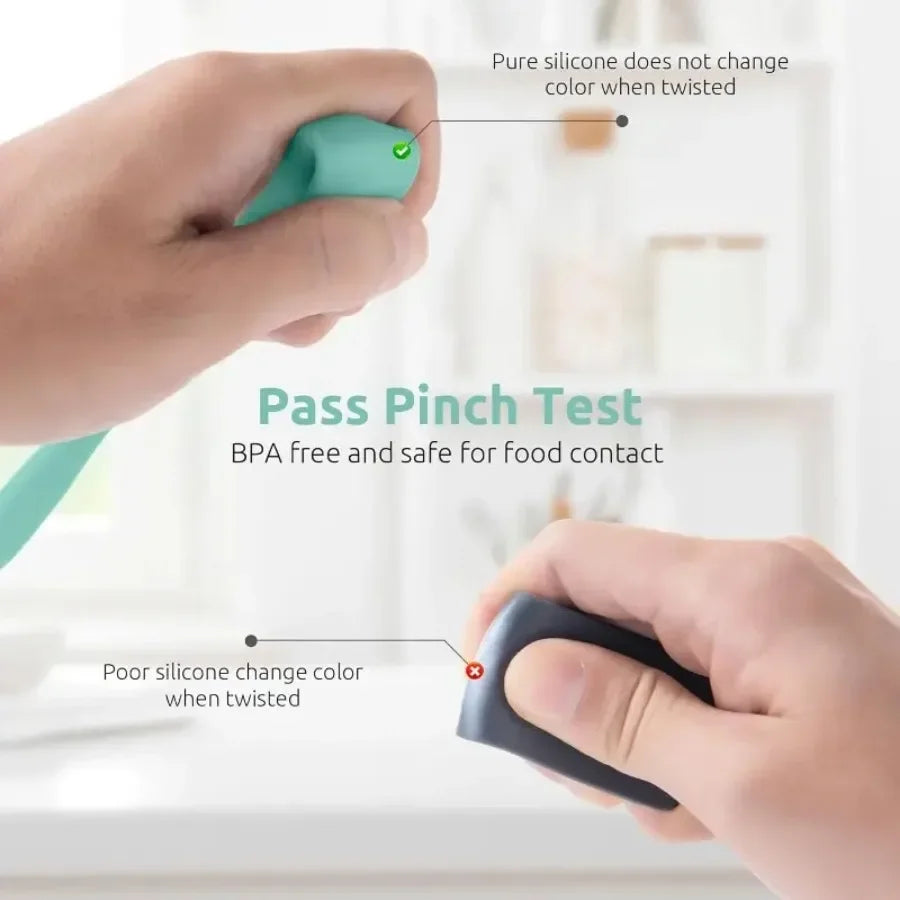 1 Piece Random Color Food Scraper, Non Stick Design, Heat-resistant