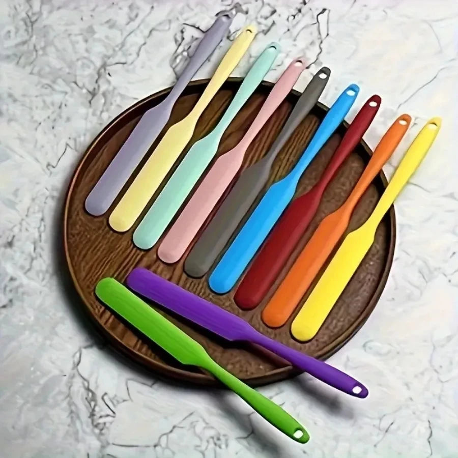 1 Piece Random Color Food Scraper, Non Stick Design, Heat-resistant