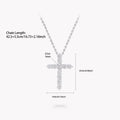 Moissanite 925 Sterling Silver 1PC 0.5 Carat Moissanite Necklace For Women, With A Fashionable And Individual Style, Ideal For D