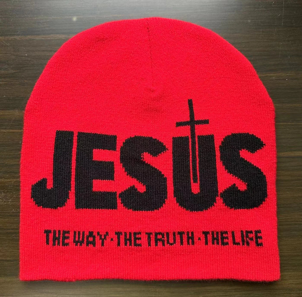 letters knitted hat fall and winter new outdoor travel windproof ear protection multifunctional headset cold cap men and